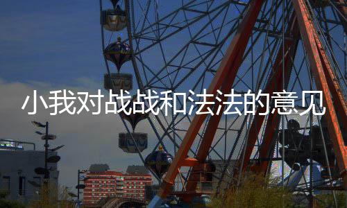 对战的意见战和小我法法